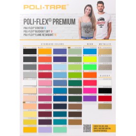 Poli-Flex Premium Flexfolie Meterware
